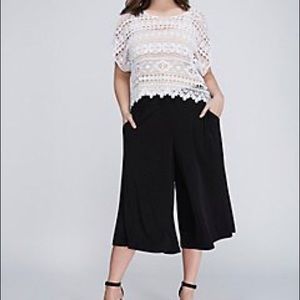 Lane Bryant Wide Leg Crop